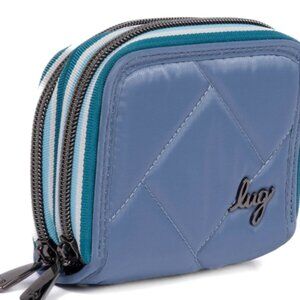 Lug Wallet with Contrast Zip Tape - Splits SE NWOT